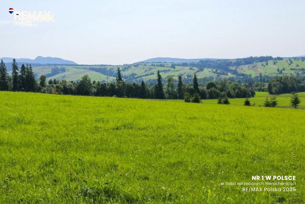 Działka 4354 m² w Dzianiszu (widok na Tatry, słoneczna) Dzianisz, 0  4 354m2 Foto 1