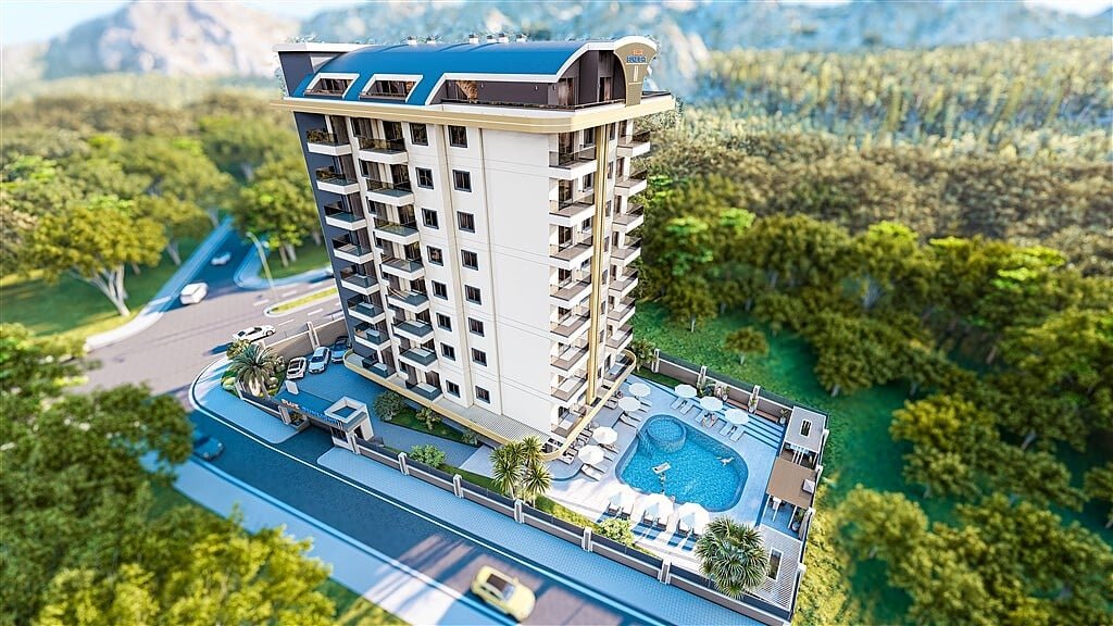Widok na morze! 56 m² apartament w Mahmutlar Turcja, Mahmutlar, Mahmutlar, Alanya, Antalya  56m2 Foto 1