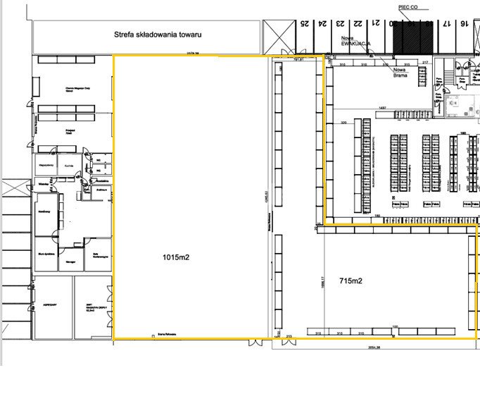 Magazyn 1730 m² w centrum Warszawy z biurami i parkingiem Warszawa, Włochy Salomea  1 730m2 Foto 1
