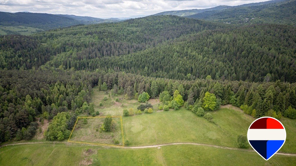 Działka z widokiem na Babią Górę i naturę Krzeszów, 6692/1  2 991m2 Foto 1
