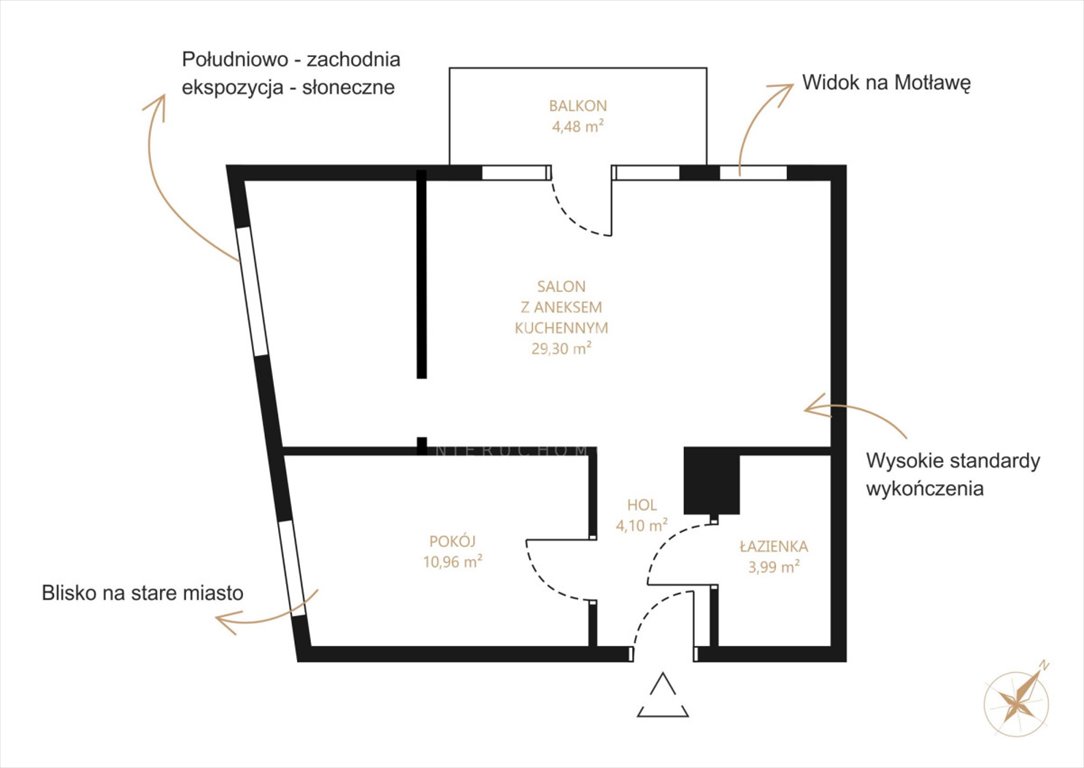 Lokal użytkowy na sprzedaż Gdańsk, Śródmieście, Toruńska  50m2 Foto 4