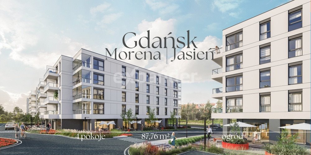 Mieszkanie czteropokojowe  na sprzedaż Gdańsk, Piecki-Migowo, Wojciecha Kiedrowskiego  86m2 Foto 1