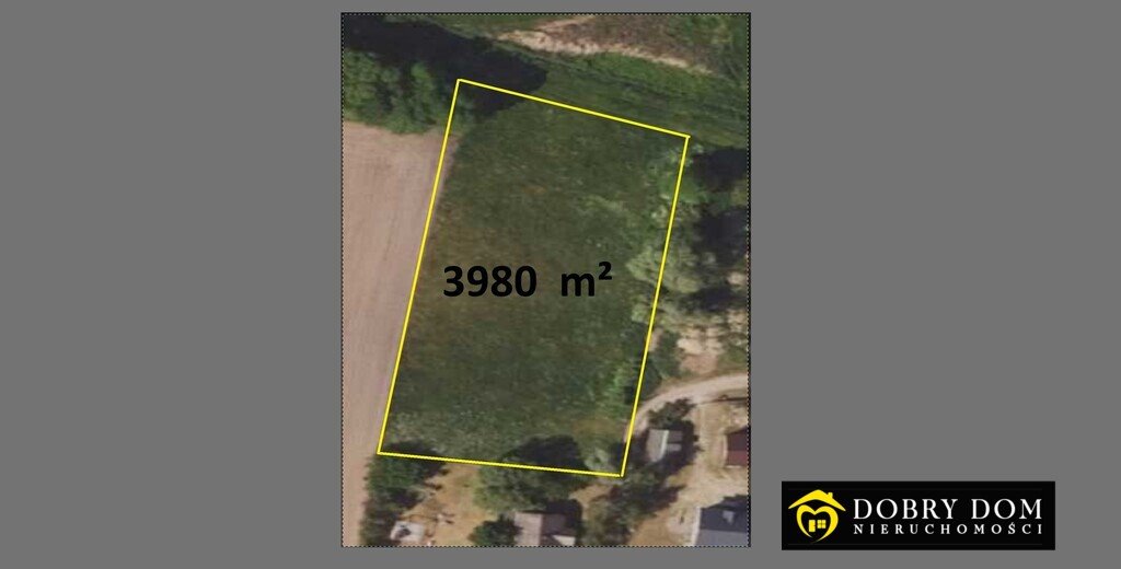 Działka 3980 m² z dostępem do rzeki Narew, media, blisko Tykocina Tykocin  3 980m2 Foto 1