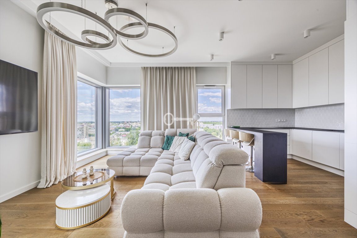 Polecam luksusowy apartament 111 m² z panoramicznym widokiem w Woli Warszawa, Wola Czyste, Siedmiogrodzka  111m2 Foto 1