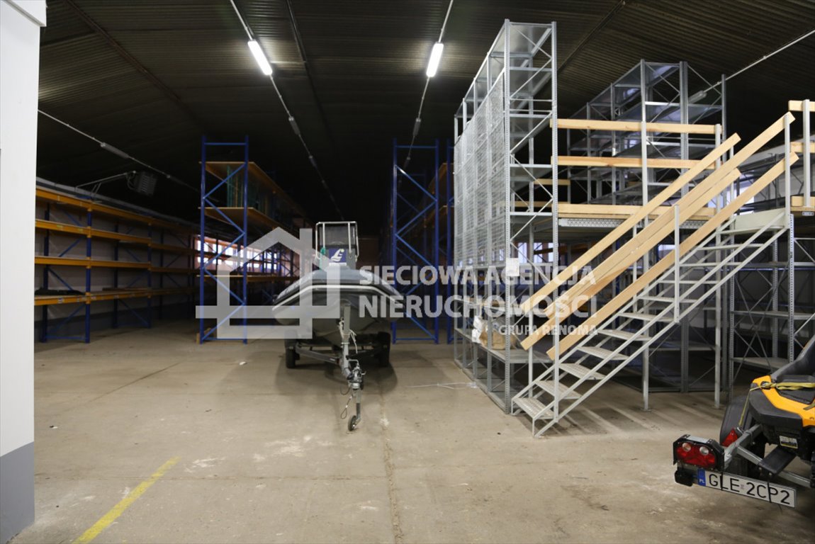 Hala magazynowa 1570 m² z biurami - monitoring i ogrzewanie Łebieniec  1 570m2 Foto 1
