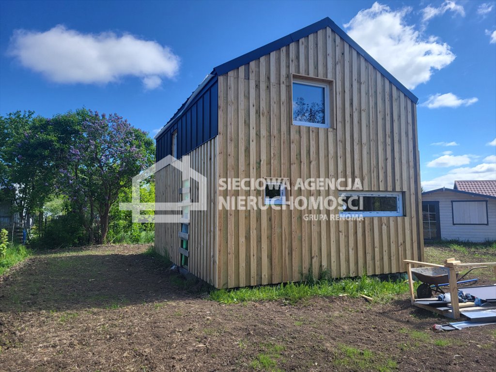 Działka rekreacyjna z nowym domkiem 35 m2, Olszynka Gdańsk, Olszynka  35m2 Foto 1