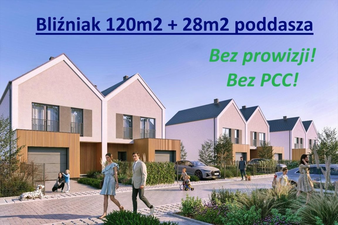 Nowoczesny dom premium 148 m² z ogrodem w Krzykach Wrocław, Krzyki, Buforowa  148m2 Foto 1