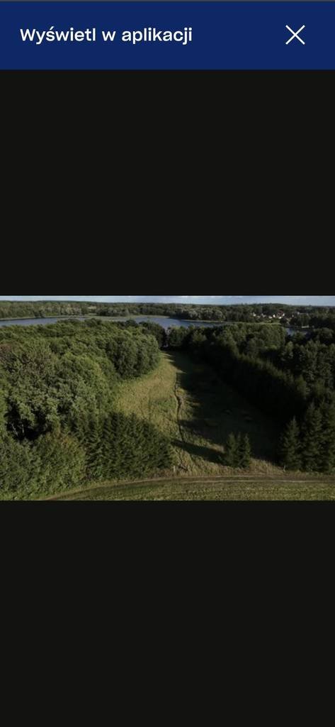 Działka nad jeziorem Zarańsko 9,9 tys. m² z planem turystycznym Zarańsko  9 940m2 Foto 1