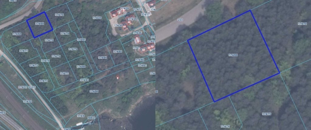 Działka rekreacyjna 1029 m² w Gontach – idealna pod letnisko Gonty  1 029m2 Foto 1