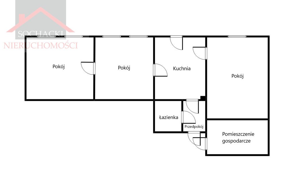 Mieszkanie trzypokojowe na sprzedaż Olszyna Dolna  79m2 Foto 13