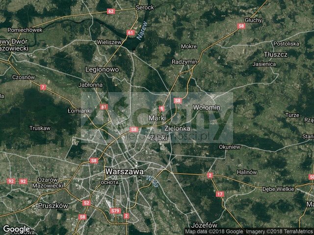 Działka budowlana 2804 m² z prądem i planem gazu Marki  2 804m2 Foto 1