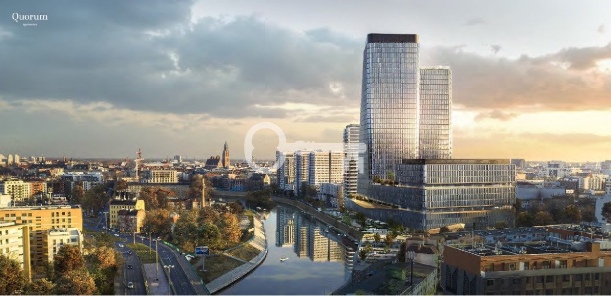 Mieszkanie dwupokojowe na sprzedaż Wrocław, Stare Miasto, gen. Władysława Sikorskiego  45m2 Foto 1