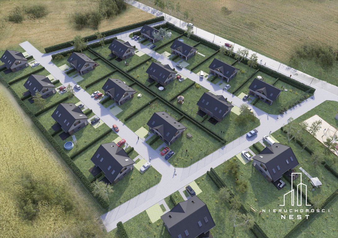 Polecam nowoczesny dom bliźniaczy 91 m2 z ogrodem w Kórniku Kórnik, os.Cynamonowe -Zobacz ostatni  90m2 Foto 1