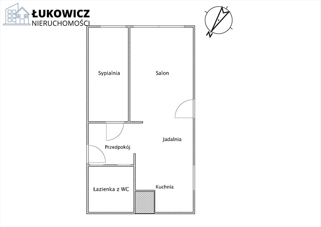 Mieszkanie dwupokojowe na sprzedaż Bielsko-Biała  43m2 Foto 20