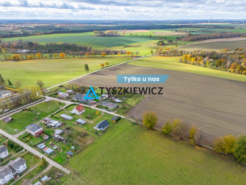 Działka rolna 1115 m² w Warciminie, żyzna i z mediami Warcimino  1 115m2 Foto 1