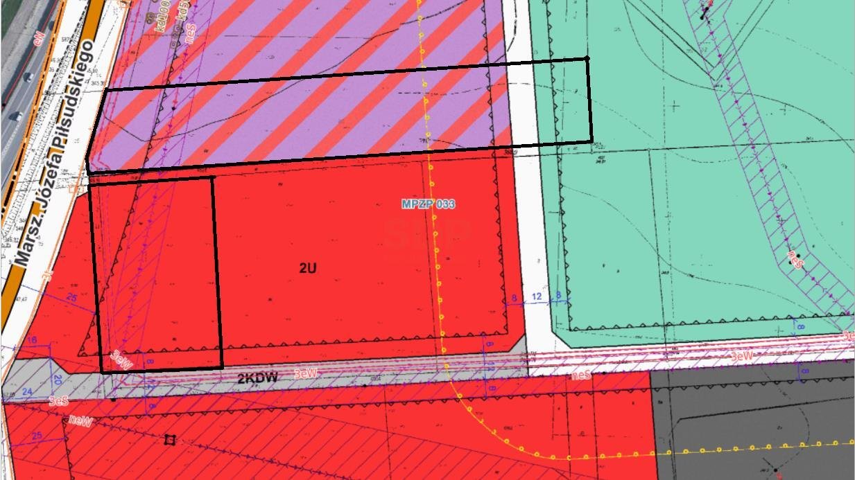 Działka przemysłowa 13 081 m² z mediami, widoczna z trasy Kłodzko, Piłsudskiego Józefa  13 081m2 Foto 1