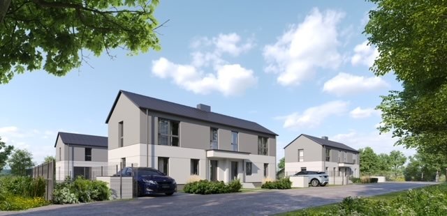 Nowoczesny dom 84 m² na osiedlu Leśne Zacisze w Złotokłosie Złotokłos, Wólka Pracka, Zawadzka  80m2 Foto 1