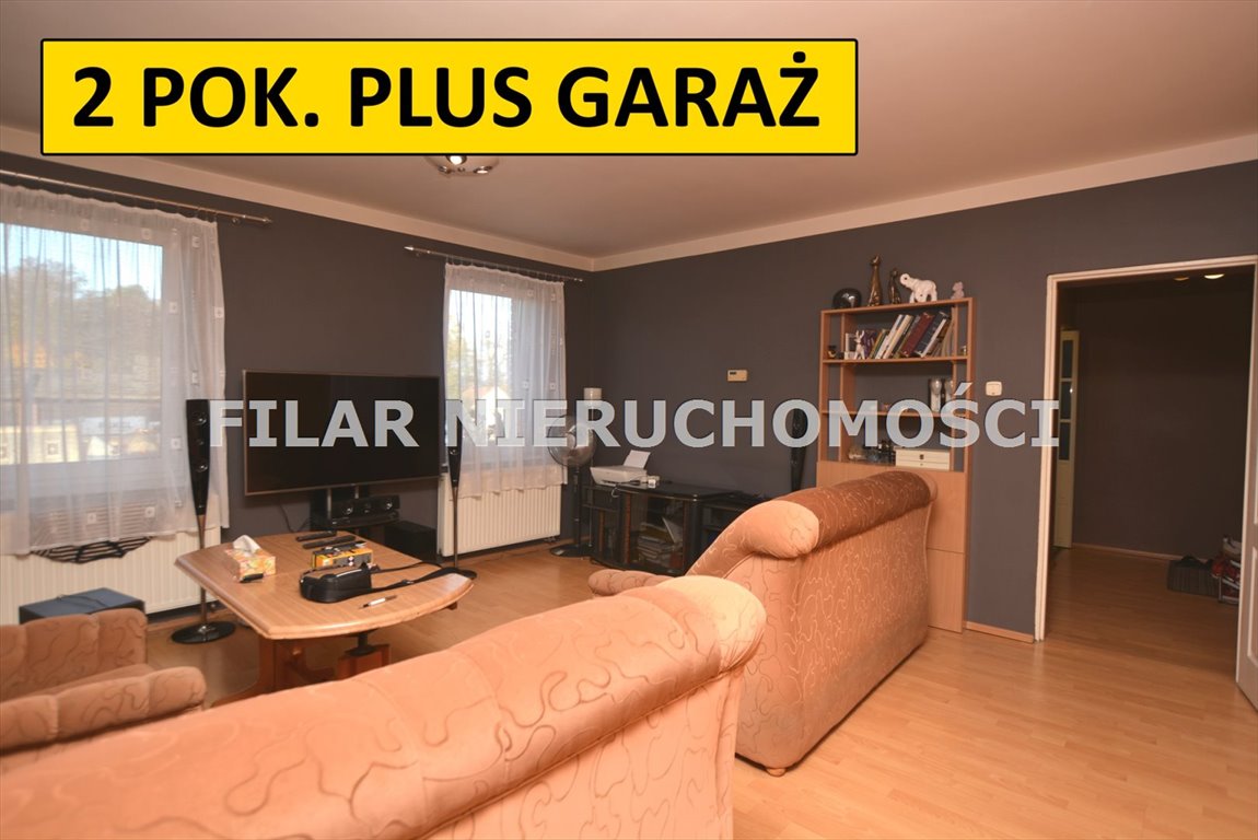 Na sprzedaż bezczynszowe 2 pokoje z garażem i działką rekreacyjną Księginice  58m2 Foto 1