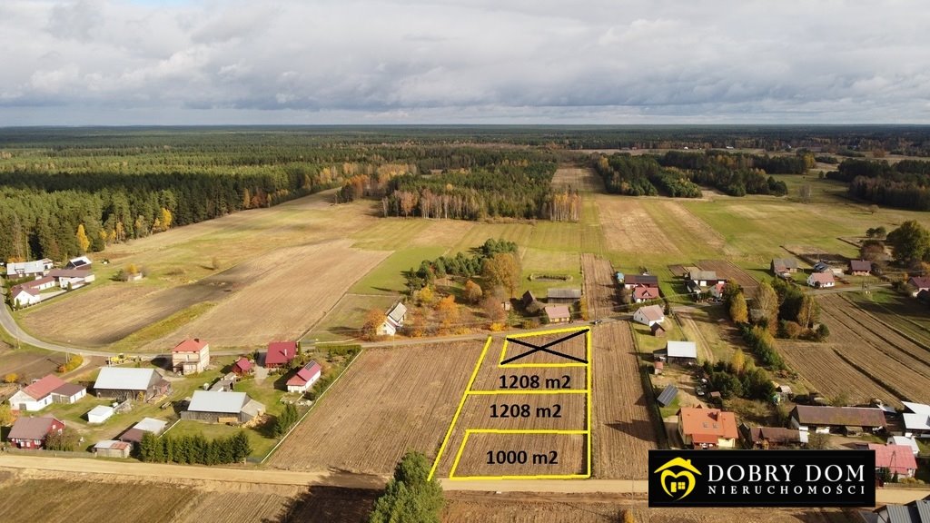 Działki budowlane w Krainie Jezior i Lasów, 1000 m2 Strzelcowizna  1 000m2 Foto 1