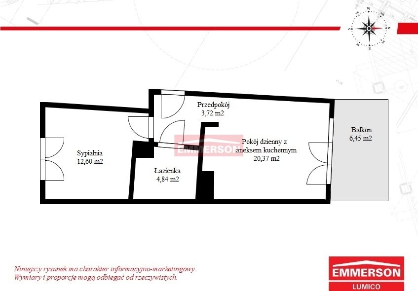 Mieszkanie dwupokojowe na sprzedaż Kraków, Śródmieście  42m2 Foto 1