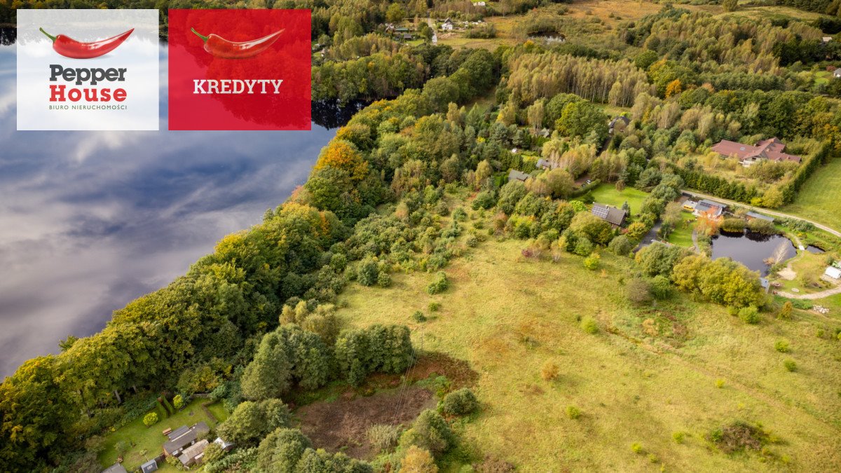 Działka 4573 m² nad jeziorem Salino z dostępem do linii brzegowej Salinko, Akwamarynowa  4 573m2 Foto 1