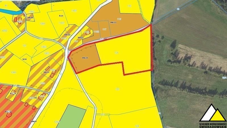 Działka 5600 m² z widokiem na Góry Izerskie - Wolimierz Wolimierz  20 900m2 Foto 1