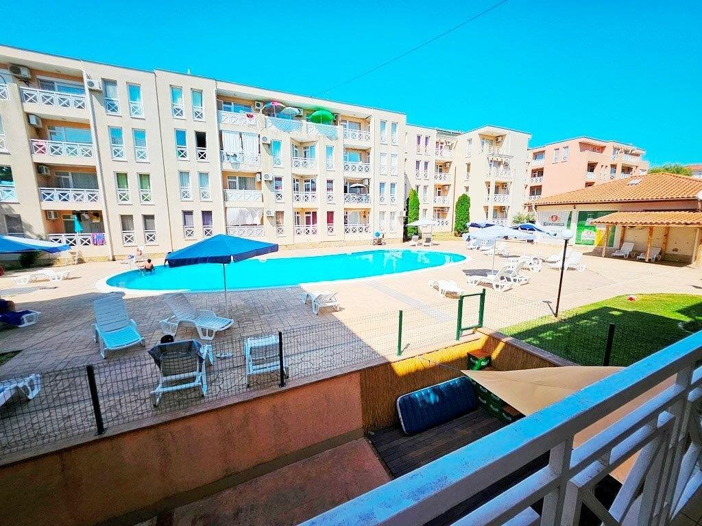 Studio z balkonem i widokiem na basen w Sunny Day 6 Bułgaria, Sunny Beach, Sunny Day 6, Sunny Beach  28m2 Foto 1