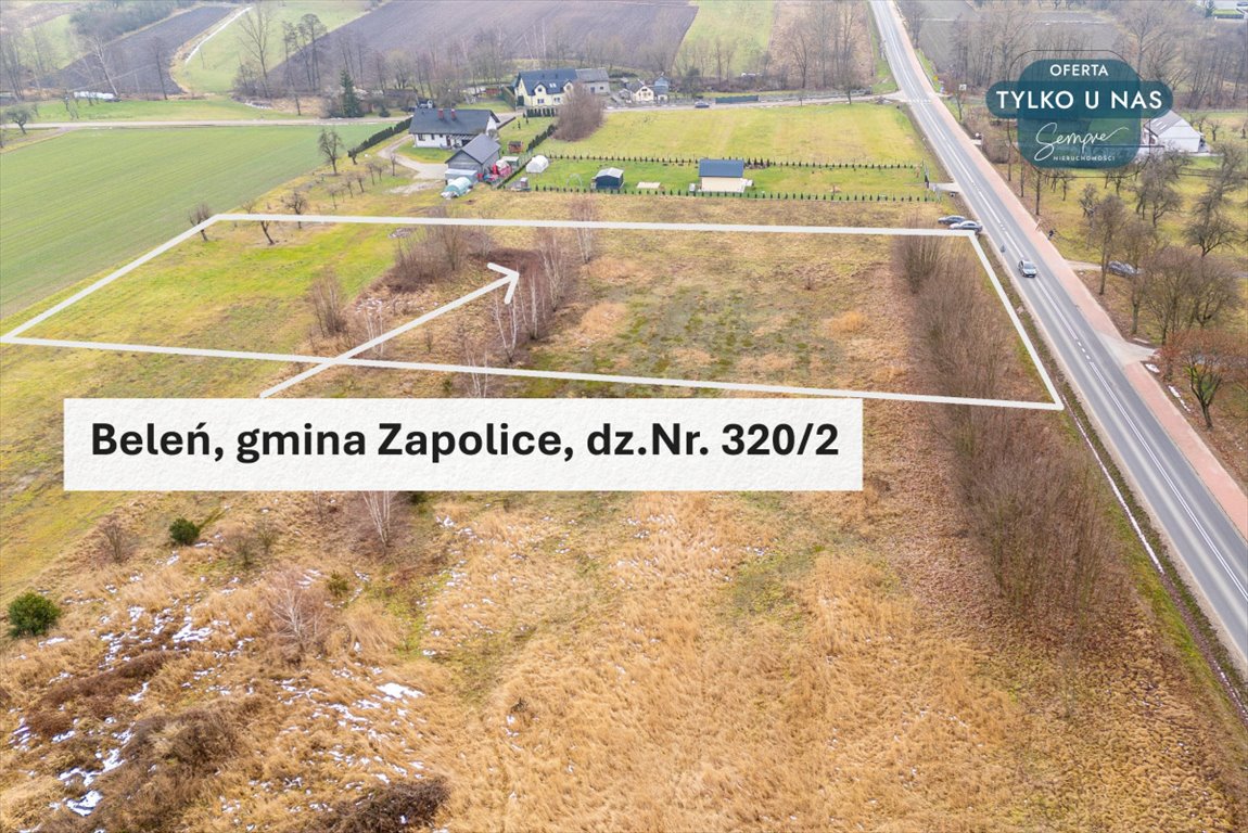 Działka budowlana na sprzedaż Beleń-Kolonia  4 000m2 Foto 1