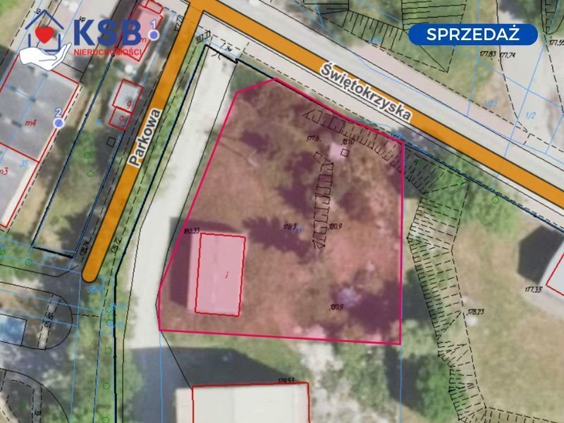 Działka przemysłowo-handlowa na sprzedaż Ostrowiec Świętokrzyski  1 763m2 Foto 1