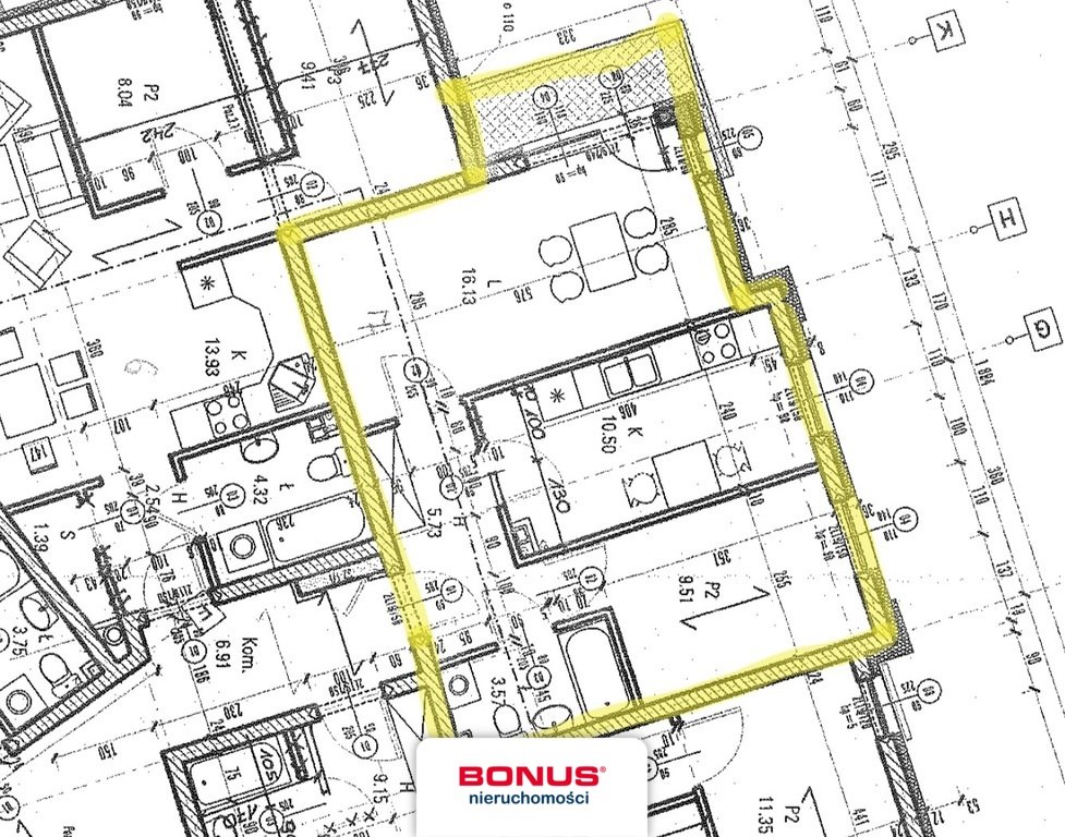 Mieszkanie dwupokojowe na sprzedaż Poznań, Strzeszyn, Strzeszyn, Augusta Emila Fieldorfa  47m2 Foto 15