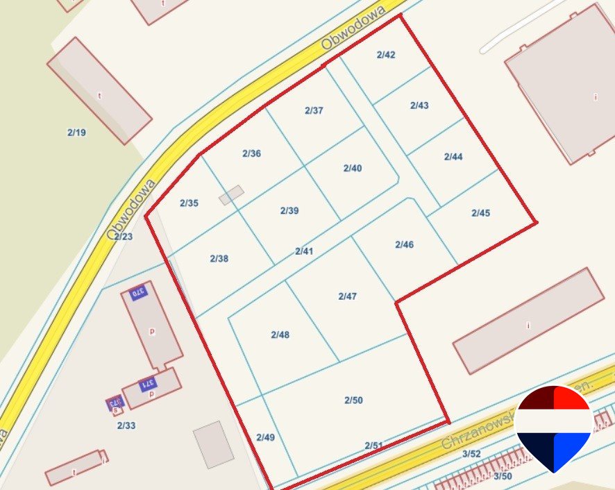 Działki pod zabudowę wielorodzinną i usługową, 2 ha Modlin-Twierdza, Obwodowa  20 191m2 Foto 1