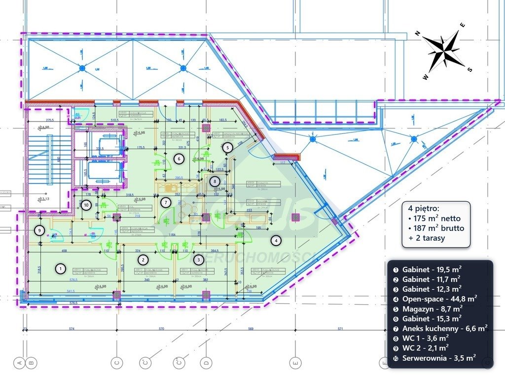 Lokal użytkowy na wynajem Warszawa, Wola  175m2 Foto 1