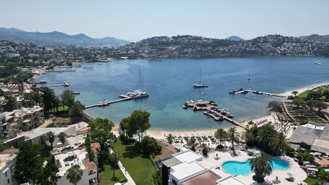 Widok na morze i prywatną plażę w Bodrum – 2 sypialnie Turcja, Yalıkavak, Yalıkavak, Bodrum, Muğla  126m2 Foto 1