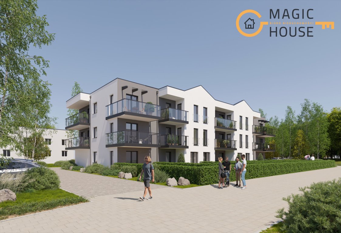 Nowoczesny apartament 3 pok. z balkonem i ogródkiem zapraszam Gdańsk, Sobieszewo  43m2 Foto 1
