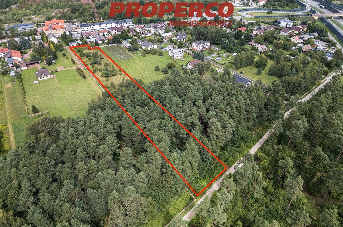 Działka 8291 m² z lasem i mediami w Jaworznia Jaworznia  8 291m2 Foto 1