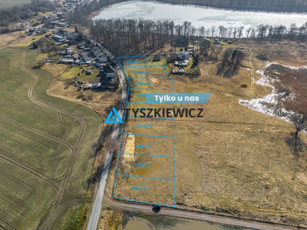 Atrakcyjne działki w Żychcach nad jeziorem – od 822 m² Żychce  822m2 Foto 1