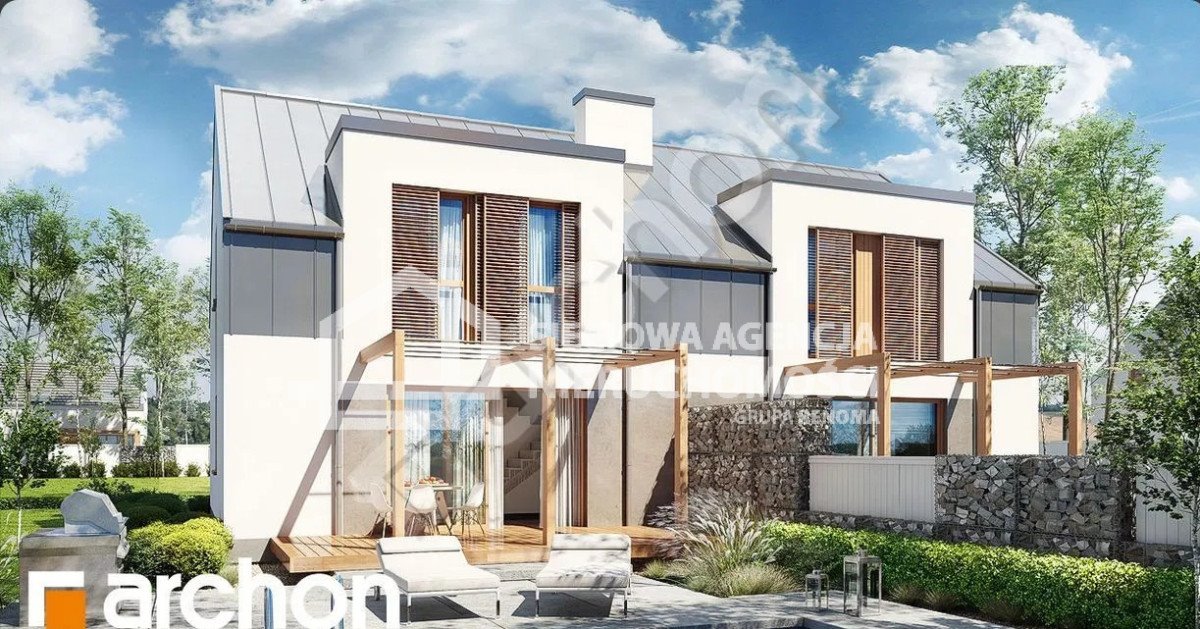 Nowoczesny dom bliźniak z ogródkiem, 129 m², topowa lokalizacja Mosty  129m2 Foto 1