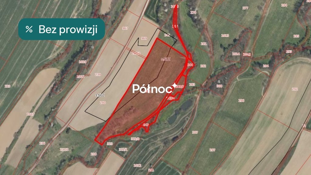 Działka 3,86 ha pod zabudowę w Jaszkowej Dolnej Jaszkowa Dolna  38 600m2 Foto 1