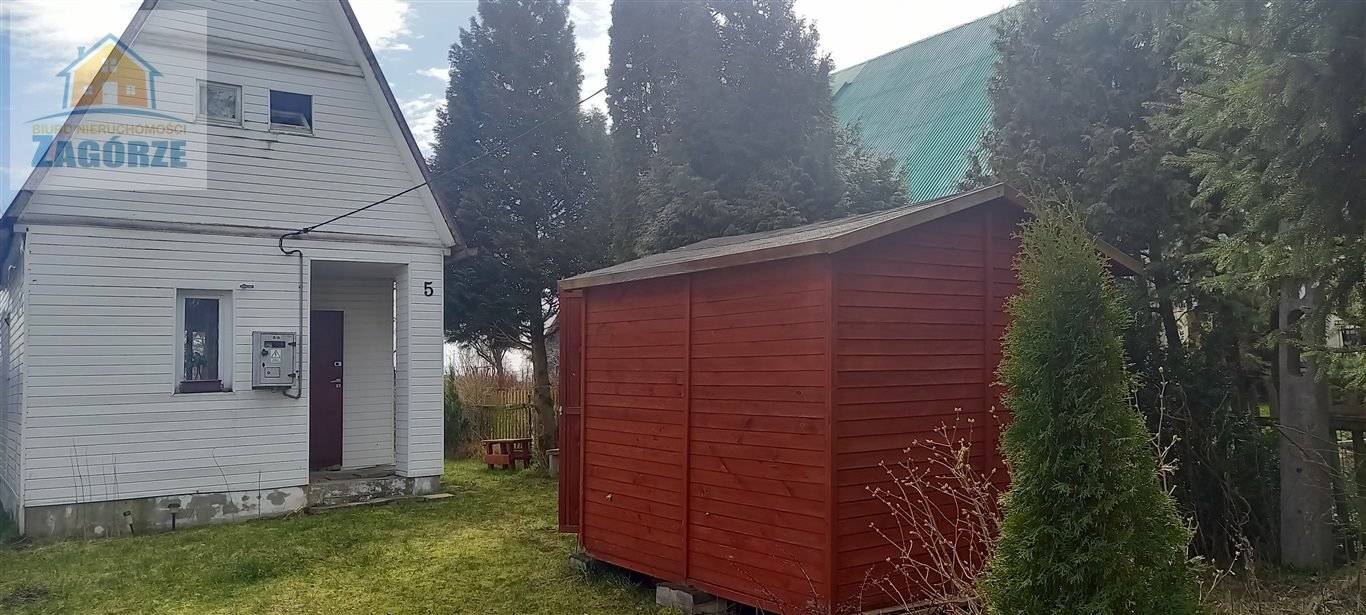 Działka z domkiem letniskowym w Oksa, 945 m2, stan do wykończenia Oksa  945m2 Foto 1