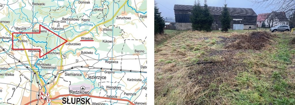 Działka rolna na sprzedaż Wrzeście  378m2 Foto 1