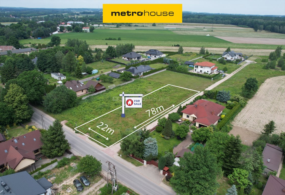 Działka 1715 m² pod dom w Wiączyń Dolny - MPZP asfalt Wiączyń Dolny  1 715m2 Foto 1
