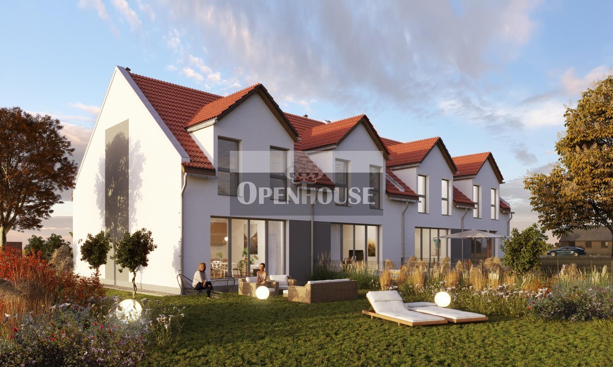 Nowoczesny dom bliźniak 114 m2 w Przedmościu z garażem Przedmoście  114m2 Foto 1
