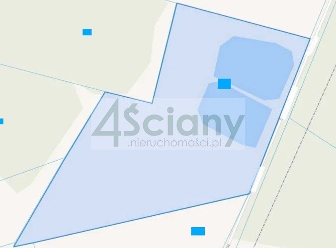 Działka rekreacyjna z lasem i stawami, 13 200 m2 Siestrzeń  13 200m2 Foto 1