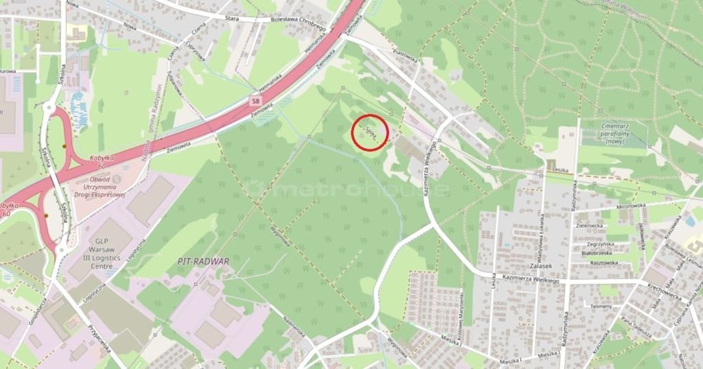 Działka budowlana 912 m² w Kobyłce - polecam: Kobyłka: Kazimierza Wielkiego