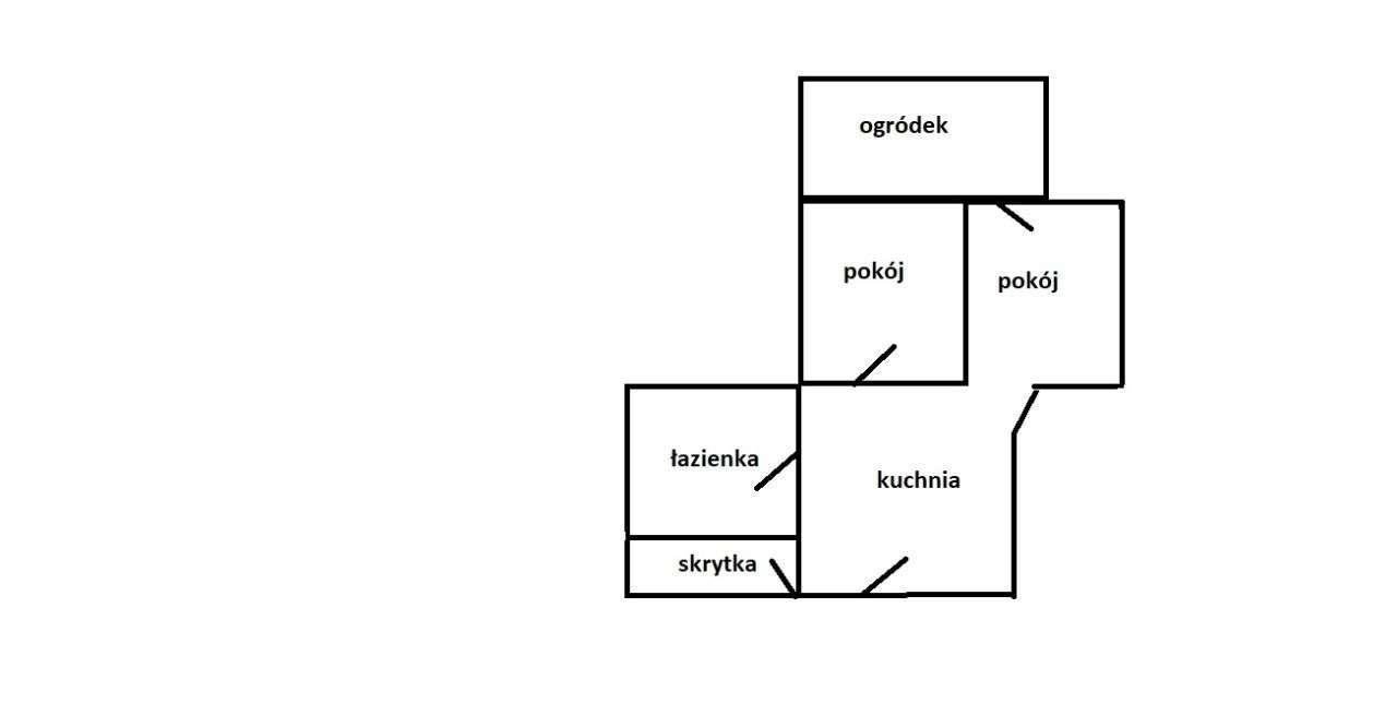 Mieszkanie dwupokojowe na sprzedaż Międzychód  41m2 Foto 3