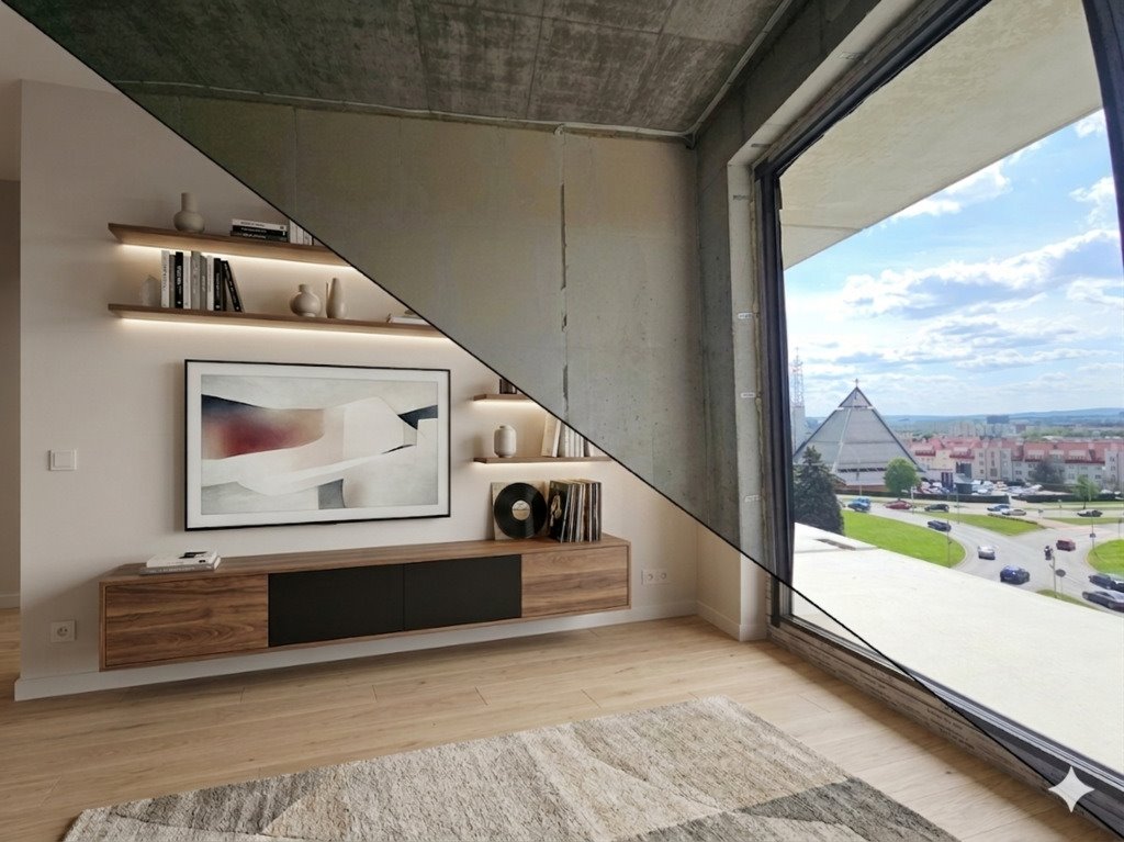 Nowoczesny apartament 71m2 z loggią i tarasem w topowej lokalizacji Rzeszów, Pobitno, Lwowska  71m2 Foto 1