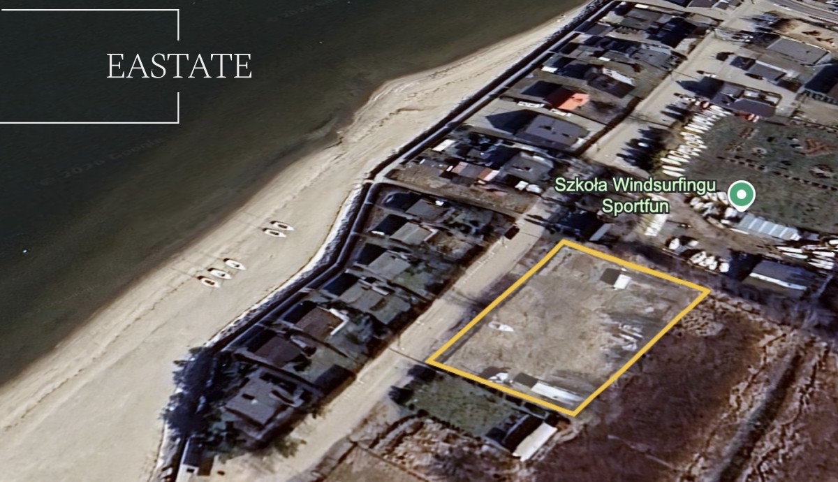 Działka 1498 m² w Rewie blisko plaży i Eko Mariny Rewa, Koralowa  1 498m2 Foto 1