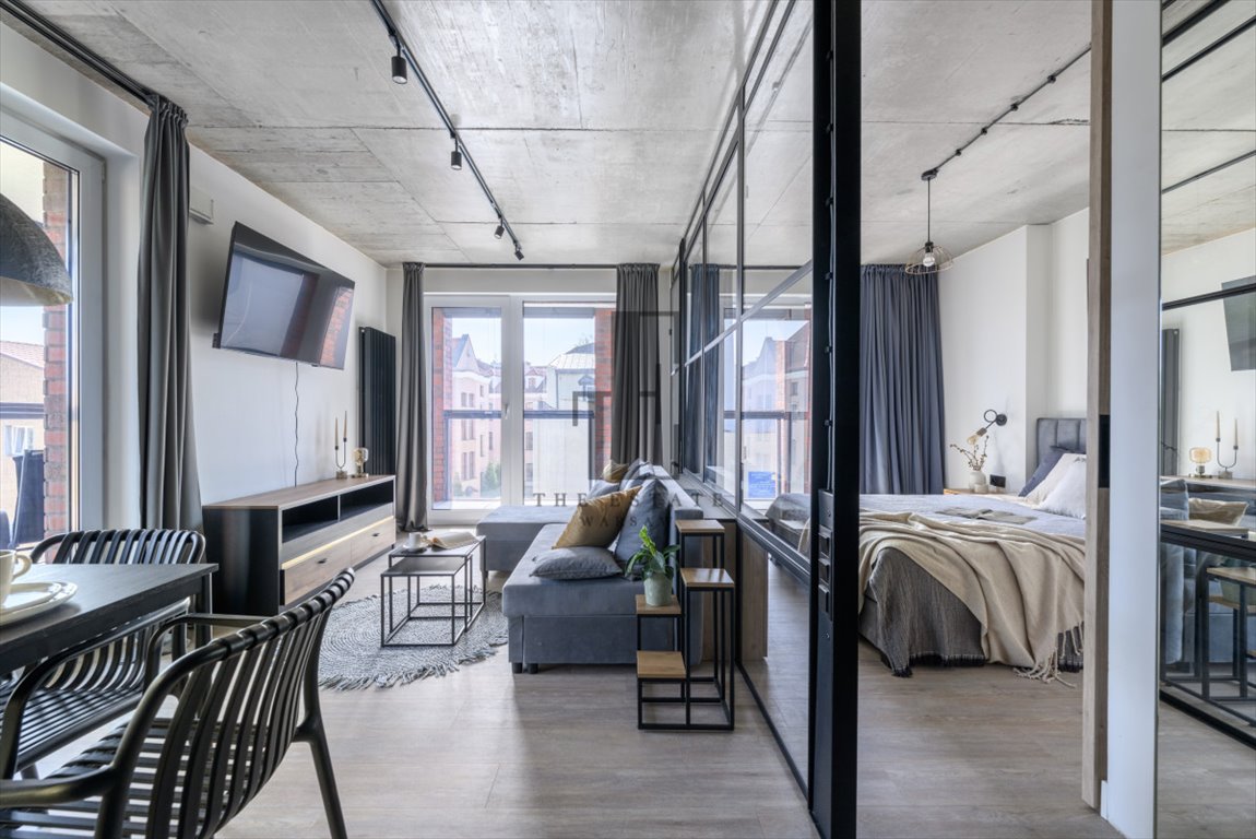 Nowoczesny loft 3 pok. z balkonem, klimatyzacją i miejscem. Warszawa, Praga, Szwedzka  60m2 Foto 1