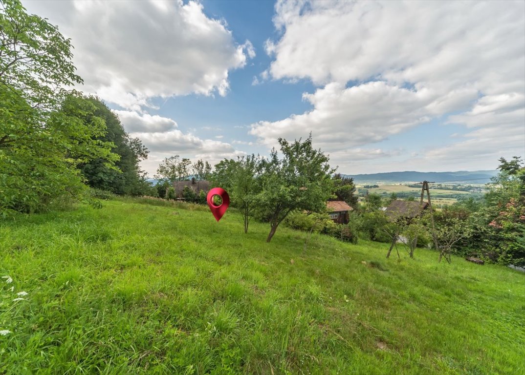 Działka budowlana na sprzedaż Rychwałd, Beskidzka  1 100m2 Foto 4