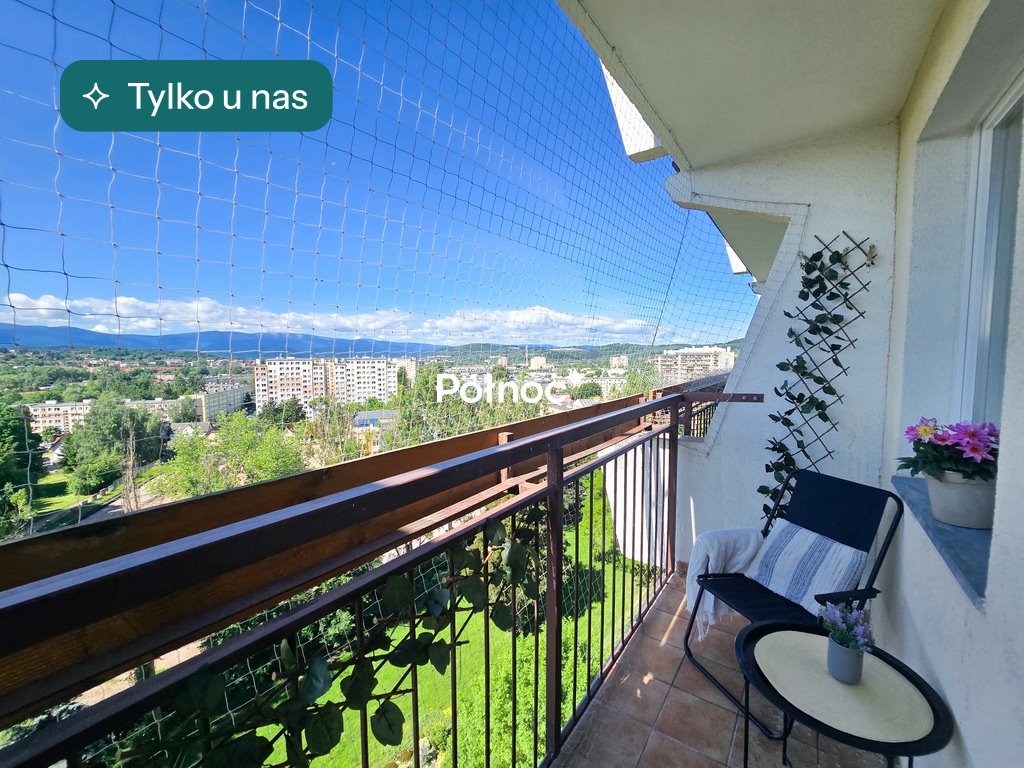 Przestronne 3 pokoje z panoramicznym widokiem i balkonem. Jelenia Góra, Józefa Elsnera  69m2 Foto 1